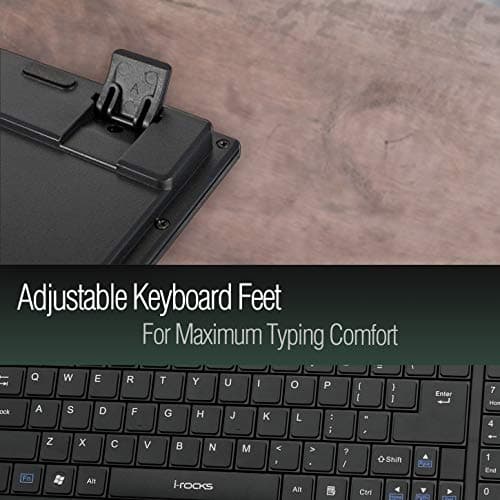 i-rocks KR-6421-BK Wired Slim Keyboard image