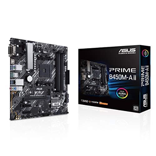 Asus B450 Prime B450M-A II AM4 DDR4 Micro ATX image