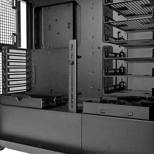 Silverstone SETA H2 ATX Full Tower Black with Mesh Side Panel and USB 3.2 Gen 2 Type-C, USB 2.0 Type-A image