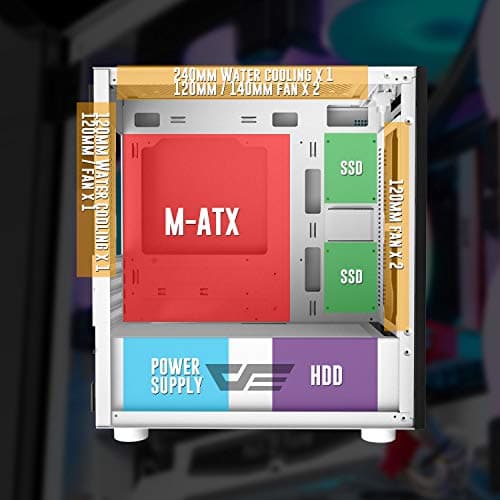 darkFlash DLM 21 MicroATX Mid Tower Case image