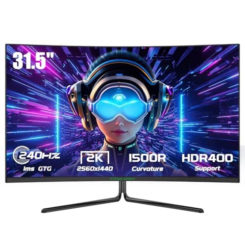 Titan Army C32C1S 31.5" 1440p 240Hz VA Curved Monitor main image