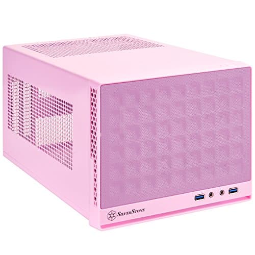 Silverstone SG13 V2 Mini-ITX Tower Pink with USB 3.2 Gen 1 Type-A image