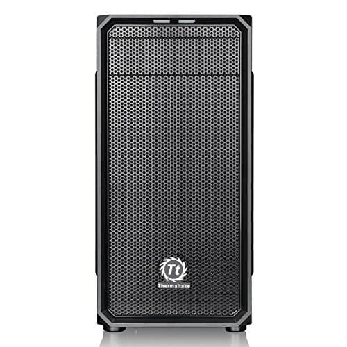 Thermaltake Versa H15 Micro ATX Mid Tower Black with Acrylic Side Panel and USB 3.2 Gen 1 Type-A, USB 2.0 Type-A image