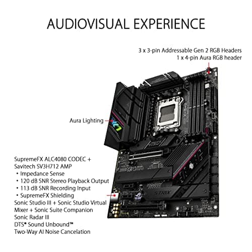 Asus ROG STRIX B650E-F GAMING WIFI DDR5 ATX image