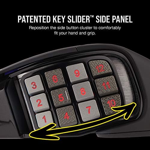 Corsair SCIMITAR RGB ELITE Wired Gaming Mouse - Black image