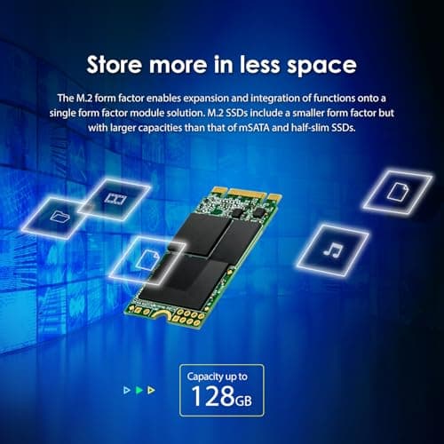 Transcend MTS400 128GB SSD M.2-2242 SATA image