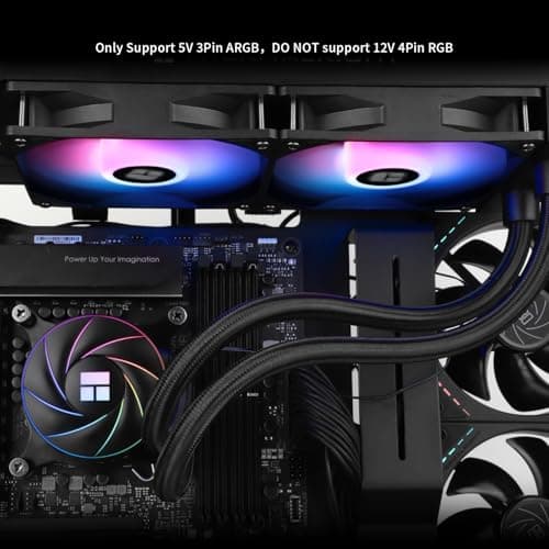 Thermalright AQUA ELITE ARGB V4 66.17 CFM Water 240mm Black image