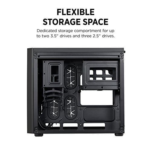 Corsair Crystal 280X RGB Micro ATX Mid Tower Black Tempered Glass image