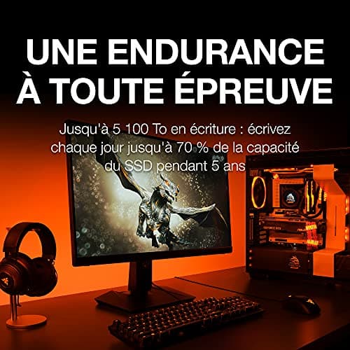 Seagate FireCuda 530 w/Heatsink 500GB SSD M.2-2280 PCIe 4.0 X4 NVMe image