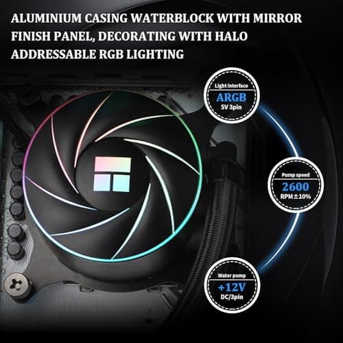 Thermalright AQUA ELITE ARGB V4 66.17 CFM Water 360mm Black image