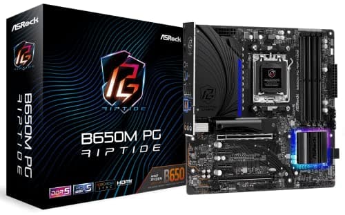 ASRock B650M PG RIPTIDE AM5 DDR5 Micro ATX main image