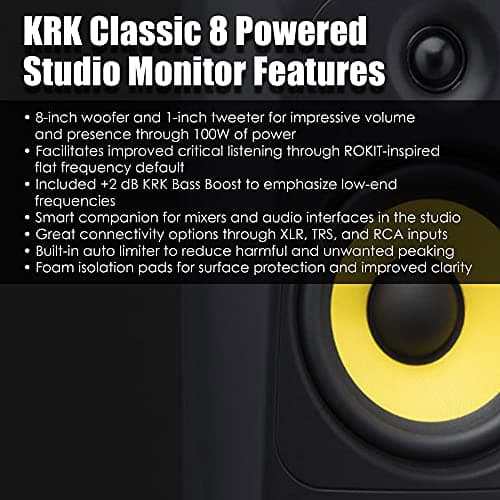 KRK VXT 8 2.0 Channel 360 W Speaker System image