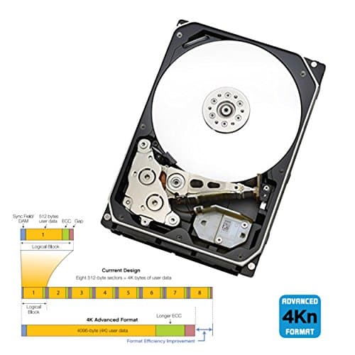 Hitachi 0F23663 6TB HDD 3.5" 7200RPM SATA 6.0 Gb/s Internal image