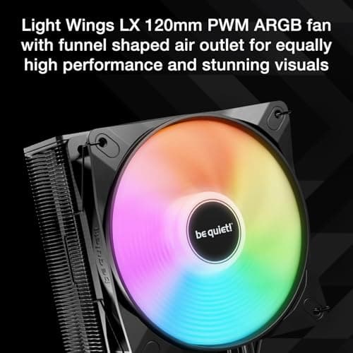 be quiet! Pure Rock 3 LX 61.8 CFM Air 155mm Black image