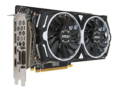MSI ARMOR OC Radeon RX 580 8GB GDDR5 Black / White image
