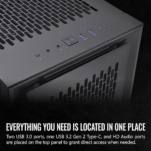 Thermaltake CTE T500 Air ATX Full Tower Black Tempered Glass Side Panel, USB 3.2 Gen 2 Type-C, USB 3.2 Gen 1 Type-A image