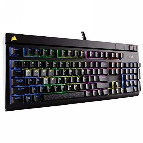 Corsair STRAFE RGB Wired Cherry MX Silent Mechanical Gaming Keyboard image