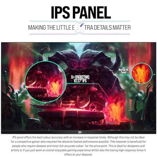 X= XRGB27WQ 27" 1440p 165Hz IPS Monitor image