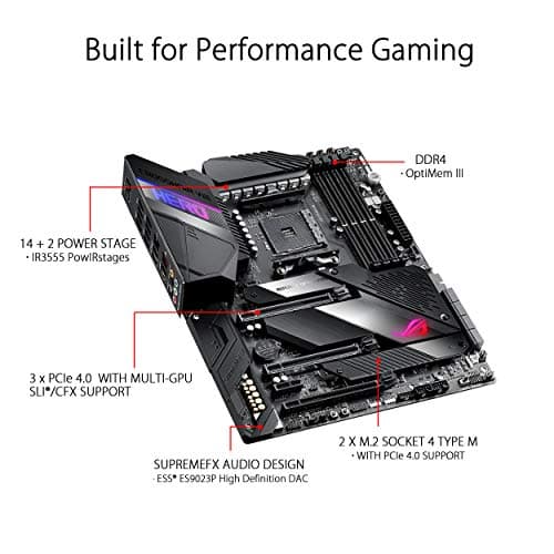 Asus X570 ROG Crosshair VIII Hero DDR4 ATX image