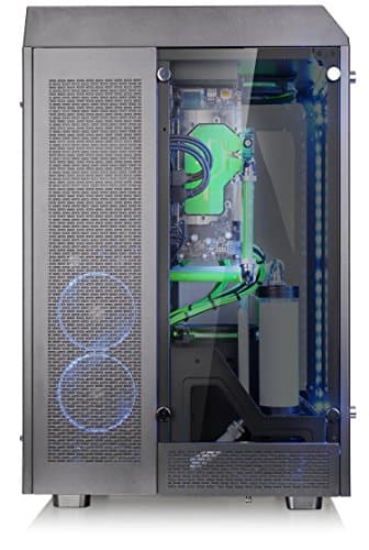 Thermaltake Tower 900 ATX Full Tower Black with Tempered Glass Side Panel and USB 3.2 Gen 1 Type-A image