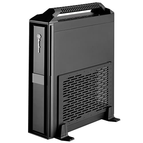 Silverstone ML08 HTPC Black Acrylic Side Panel, USB 3.2 Gen 1 Type-A Front Panel image