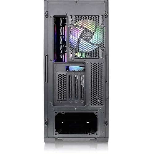 Thermaltake Divider 370 ATX Mid Tower Black Tempered Glass Side Panel ARGB image