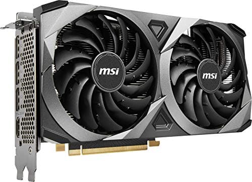 MSI VENTUS 2X OC GeForce RTX 3070 LHR 8GB GDDR6 Black image