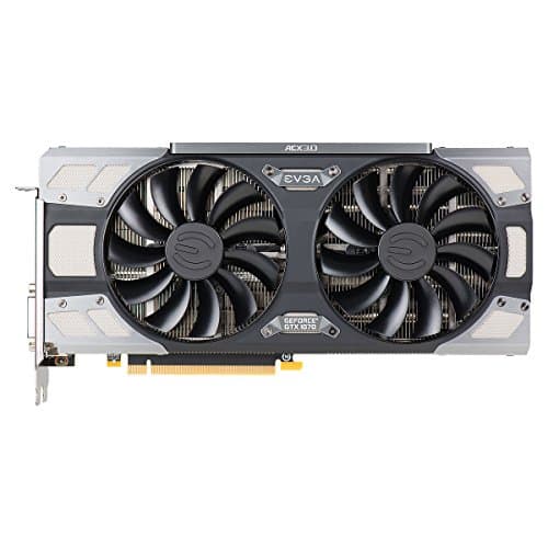 EVGA FTW GAMING ACX 3.0 GeForce GTX 1070 8GB GDDR5 Black / Gray image