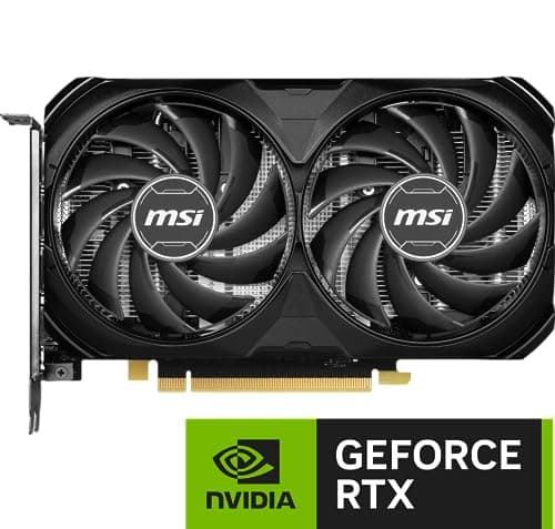 MSI VENTUS 2X OC GeForce RTX 4060 Ti 16GB GDDR6 Black image