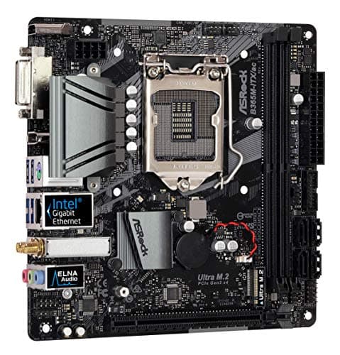 ASRock B365M-ITX/ac Mini ITX LGA1151 Motherboard image