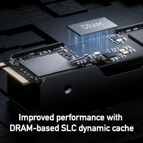 Lexar NM1090 w/ Heatsink 2TB M.2 SSD PCIe 5.0 NVMe image