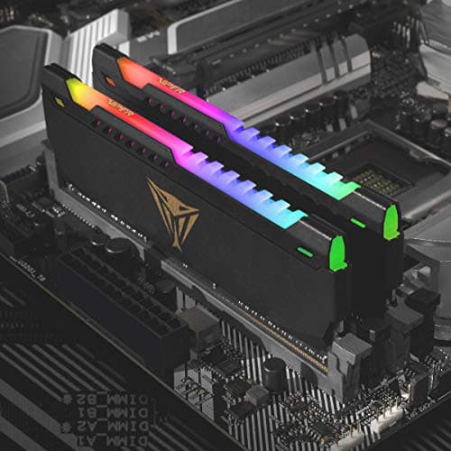 Patriot Viper Steel RGB Black DDR4-3600 CL20 32GB (2x16GB) image