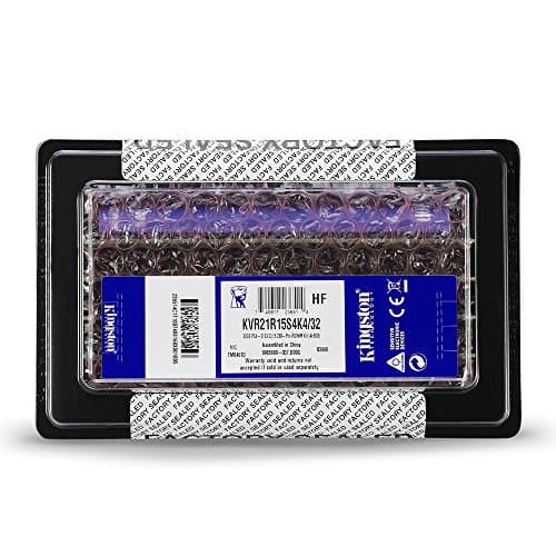 Kingston KVR21R15S4K4/32 Registered Black / Green DDR4-2133 CL15 32GB (4x8GB) image