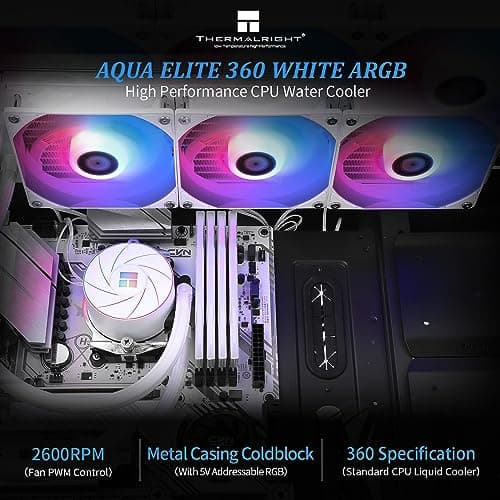 Thermalright AQUA ELITE ARGB V4 Water 360mm 66.17 CFM White image