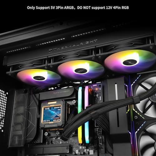 Thermalright Frozen Warframe Water 360mm ARGB Black image