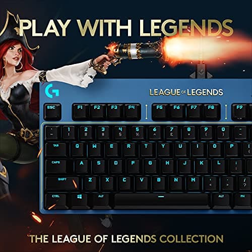 Logitech G Pro League of Legends RGB Wired Gaming Keyboard image