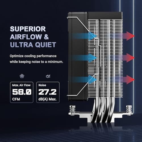 ID-COOLING FROZN A410 SE ARGB Air 152mm 58 CFM Black / Silver image