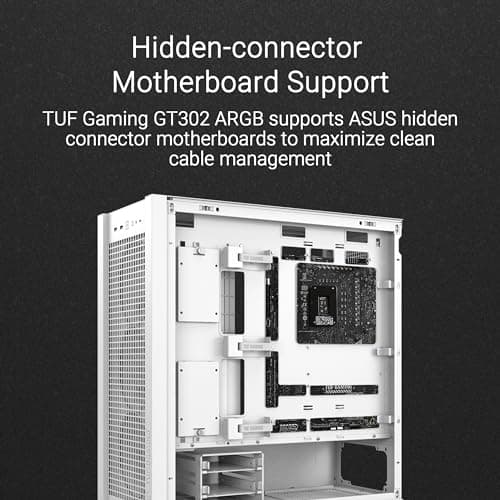 Asus TUF Gaming GT302 ATX Mid Tower Black ARGB Tempered Glass image