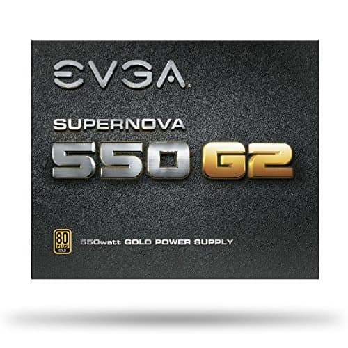 EVGA SuperNOVA 550 G2 550W Fully Modular 80+ Gold Certified image