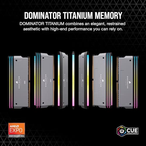 Corsair Dominator Titanium DDR5-6000 CL30 32GB (2x16GB) image