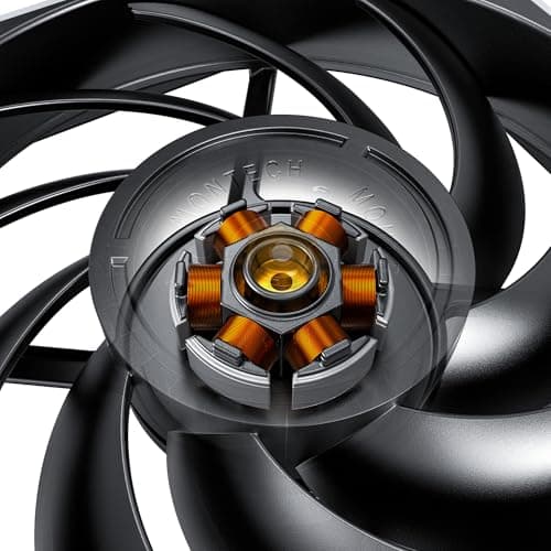 Montech METAL 120mm Black PWM 69 CFM image