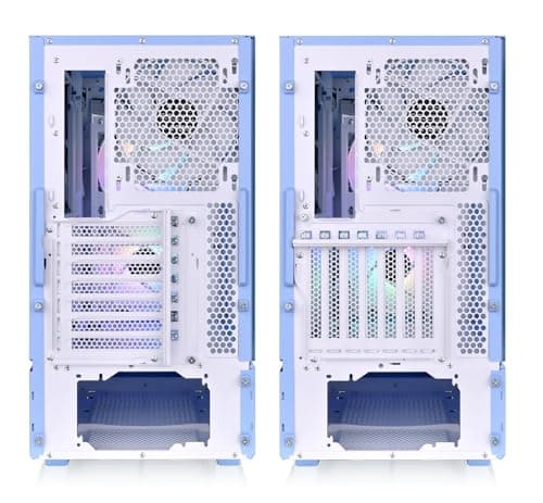 Thermaltake Ceres 350 MX ATX Mid Tower Blue Tempered Glass Side Panel, Front Panel USB 3.2 Gen 2 Type-C and USB 3.2 Gen 1 Type-A image