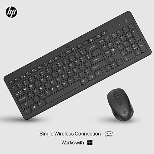 HP 330 Wired/Wireless Standard Keyboard With Optical Mouse image