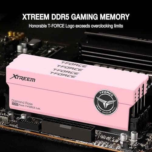 TEAMGROUP T-Force Xtreem Pink DDR5-7200 CL34 32GB (2x16GB) image
