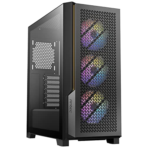 Antec P20C ARGB ATX Mid Tower Black Tempered Glass image