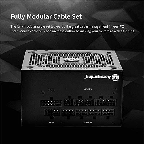 Apex AG-M Black ATX 850W Fully Modular 80+ Gold image