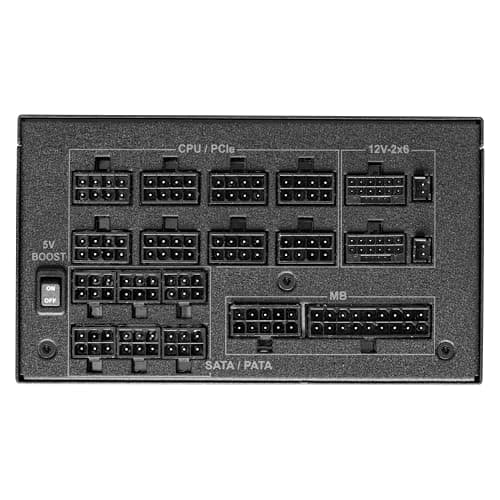 ASRock Taichi TC-1650T Black / Silver ATX 1650W Fully Modular 80+ Titanium Certified image