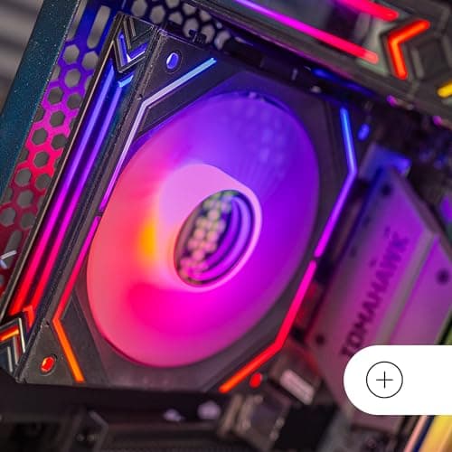 Mars Gaming MF-LINKFINITY 120mm Black Addressable RGB PWM 69 CFM 1-Pack image