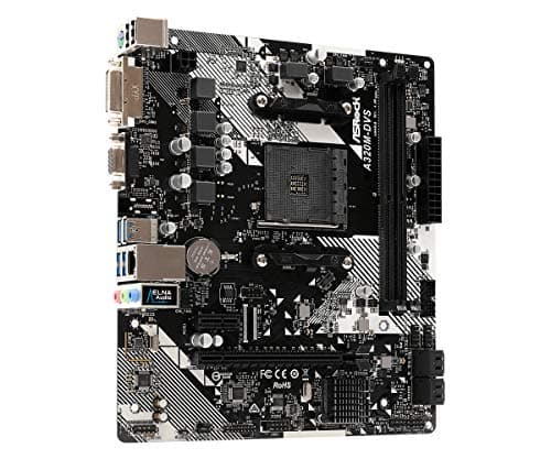 ASRock A320 A320M-DVS R4.0 AM4 DDR4 Micro ATX image
