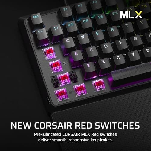 Corsair K70 CORE with Palmrest RGB Wired Gaming Keyboard image